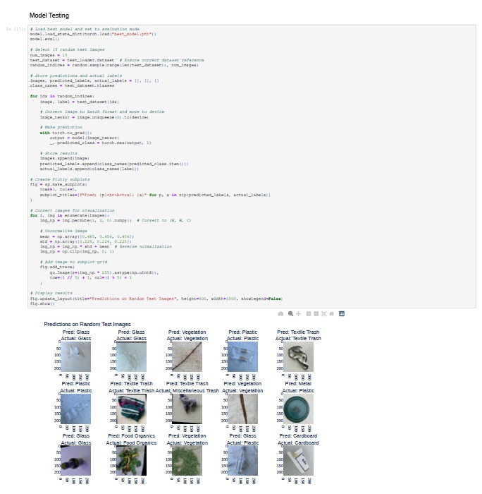 Prediction examples